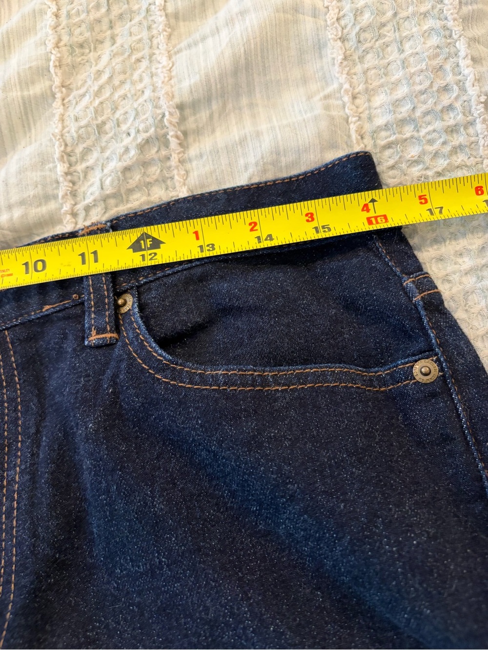 Lauren Ralph Lauren Dark Wash Bootcut Jeans Womens Size 10 Stretch Denim - Picture 6 of 7